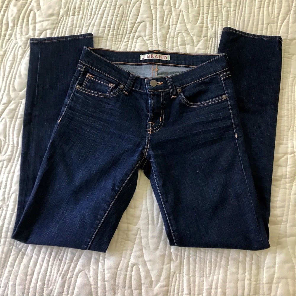 J Brand Dark Denim Jeans 25